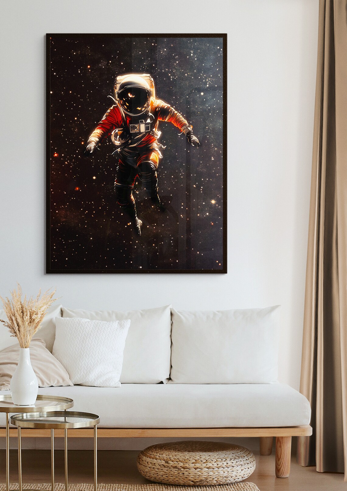Astro Escape Retro Futurism Sci-Fi Art Print - Image 3