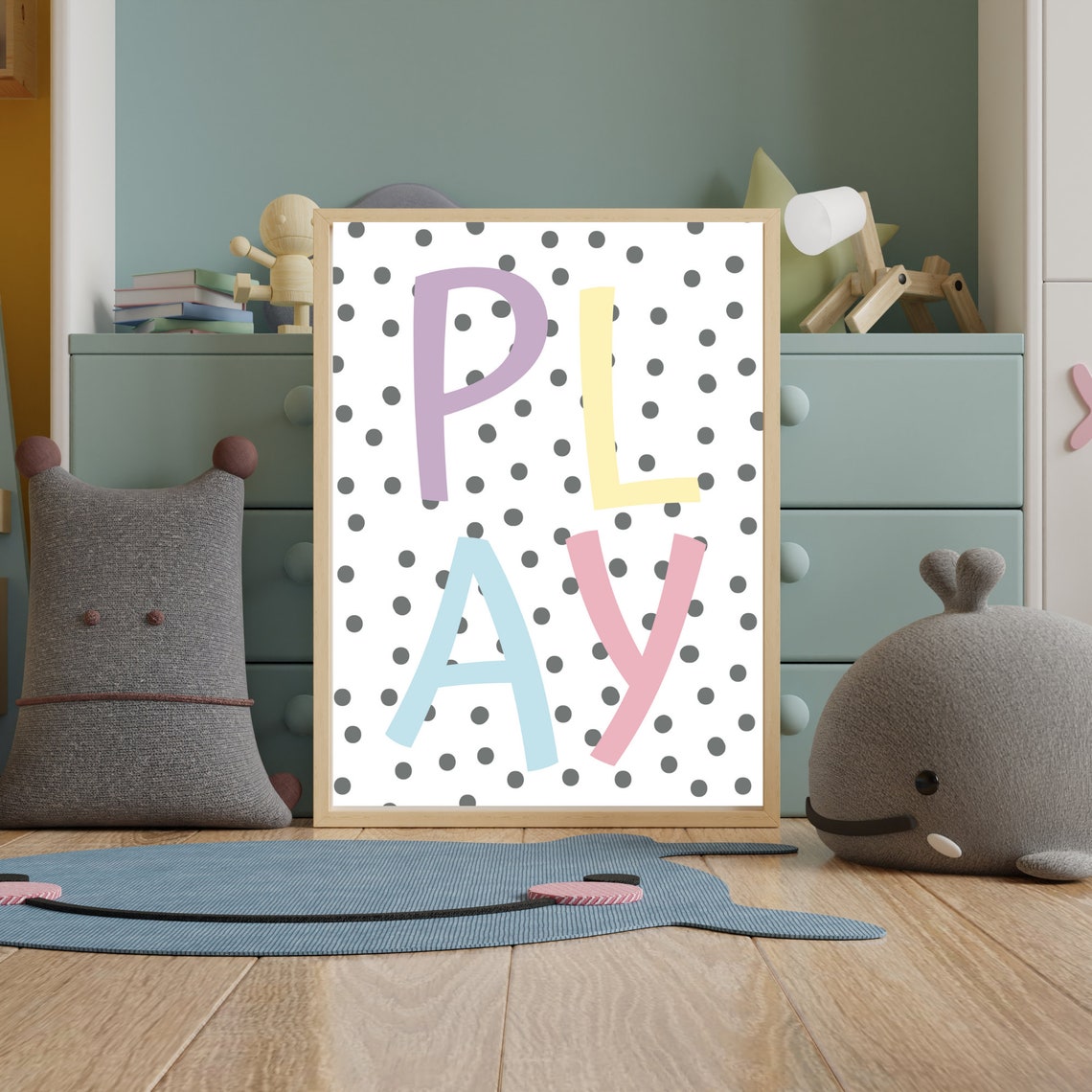 Play Room Decor Kids Wall Art Print - Image 2