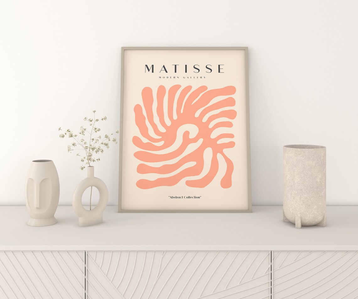 Matisse Print Henri Matisse Wall Art Matisse Exhibition Art Posters Unframed - Image 2