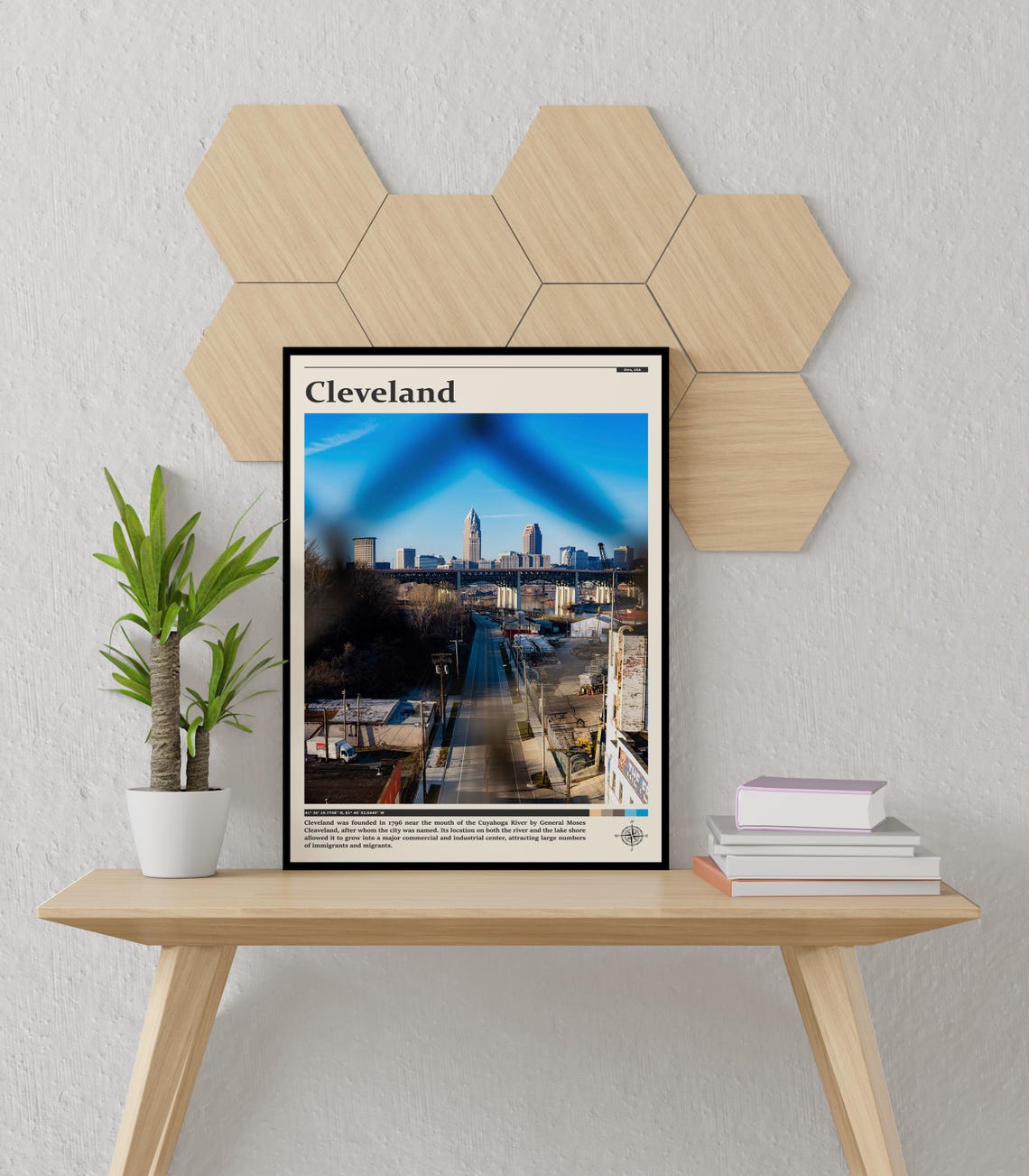 Travel Photography Cleveland Print Cleveland Wall Art Cleveland Poster Cleveland Photo Cleveland Poster Print Cleveland Decor - Image 3