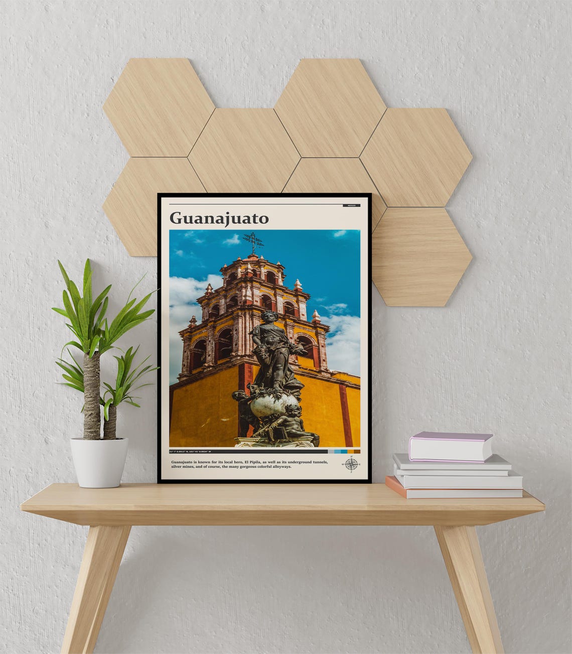 Travel Photography Guanajuato Print Guanajuato Art Guanajuato Poster Guanajuato Photo Guanajuato Poster Print Mexico Wall Art - Image 3