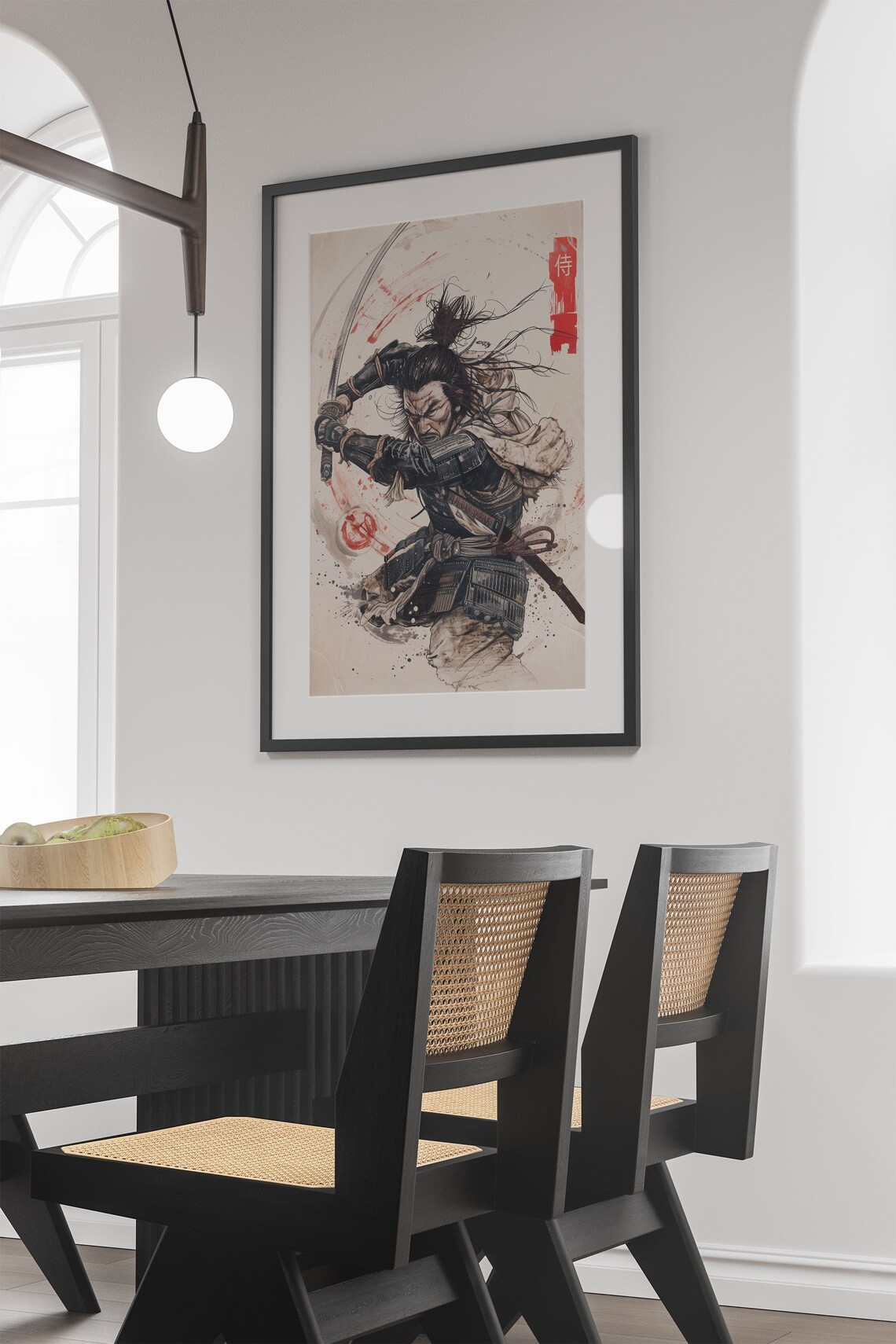 Samurai Warrior Japanese Culture Art Print - Image 2