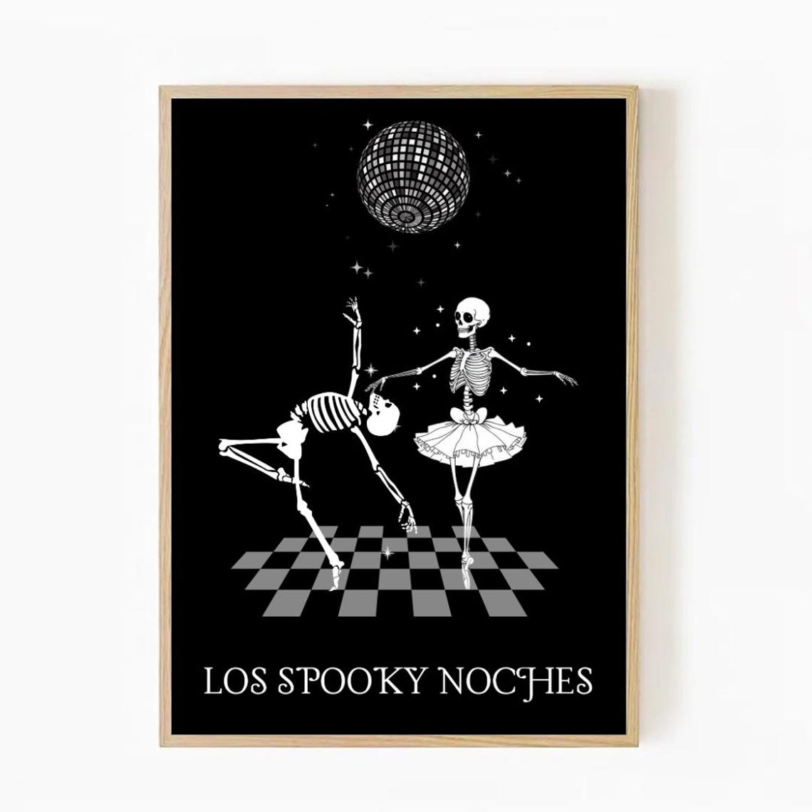 Los Spooky Noches Dancing Skeletons Halloween Decor