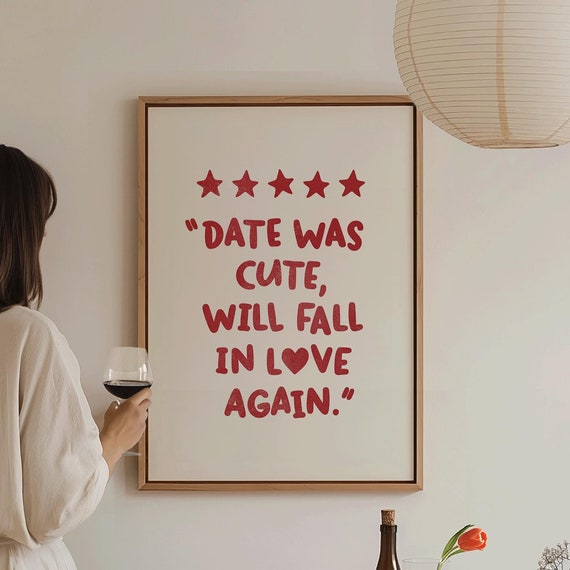 Cute Romantic Wall Art Trendy Valentines Day Art Preppy Valentine Couple Gift Romantic Wall Art Heart Prints Valentine Print Gallery
