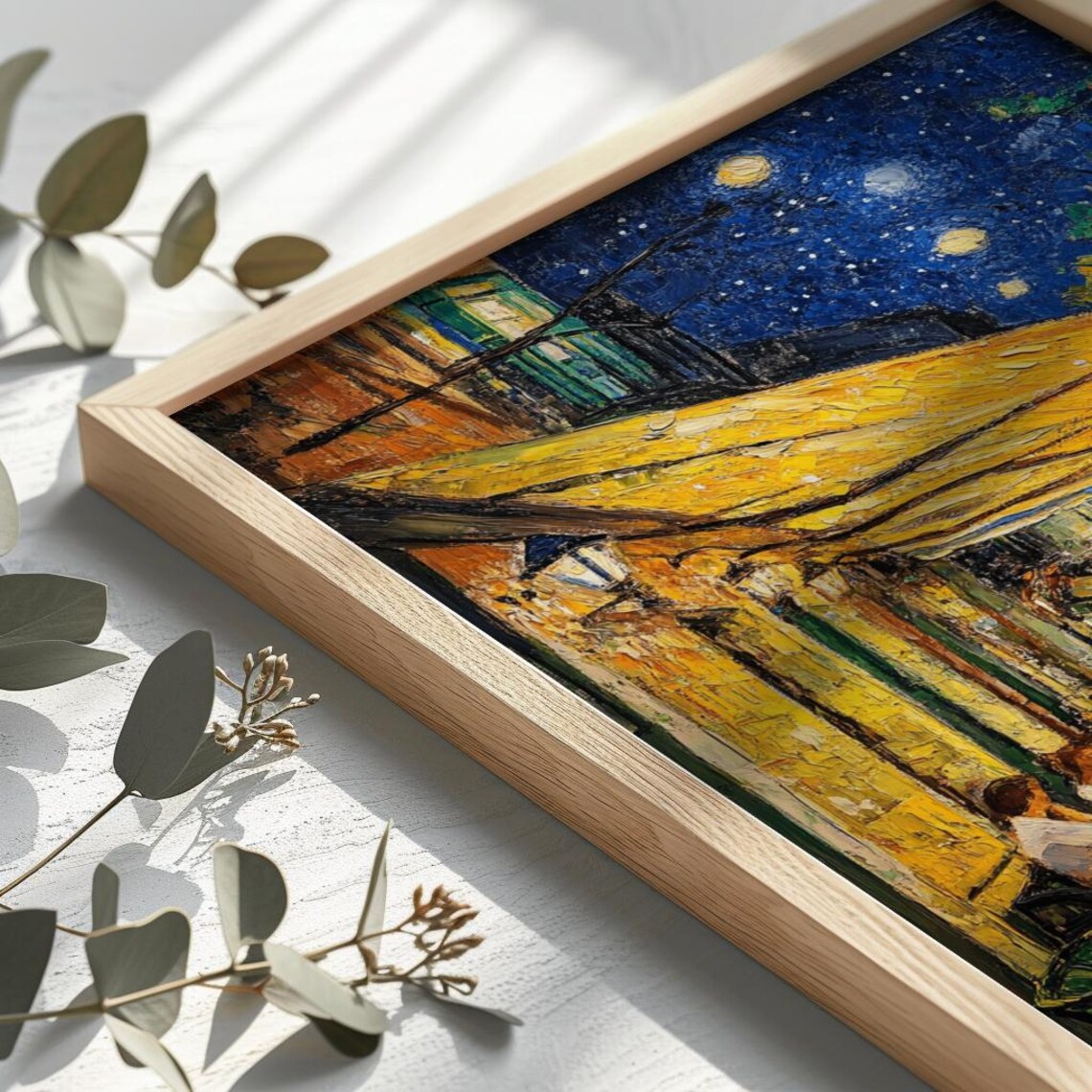 Van Gogh Caf Terrace At Night, Art Print - Image 2