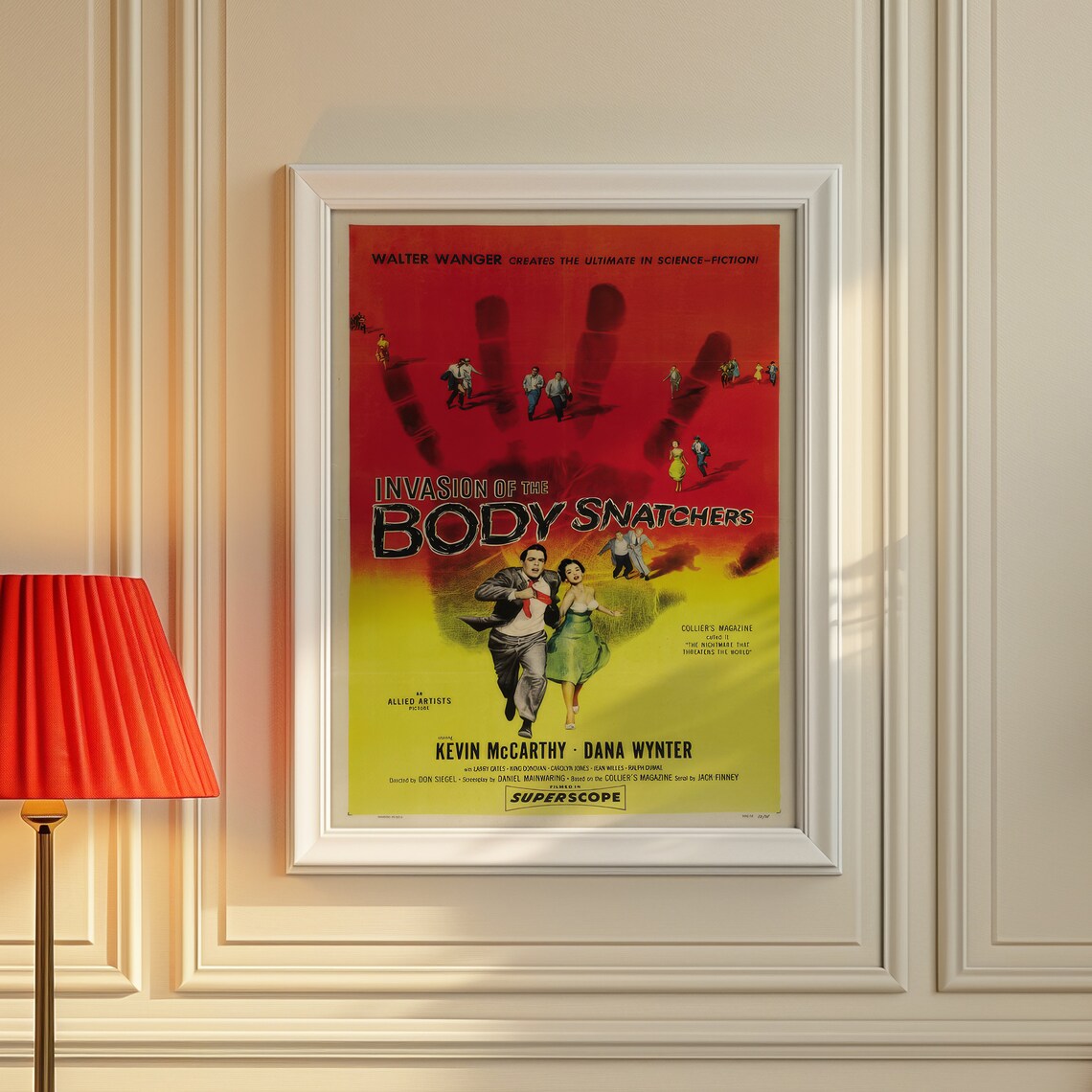 Invasion of the Body Snatchers 1956 Classic Sci Fi Movie Poster - Image 2