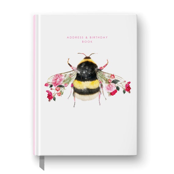 Bee Address and Birthday Book, Cute