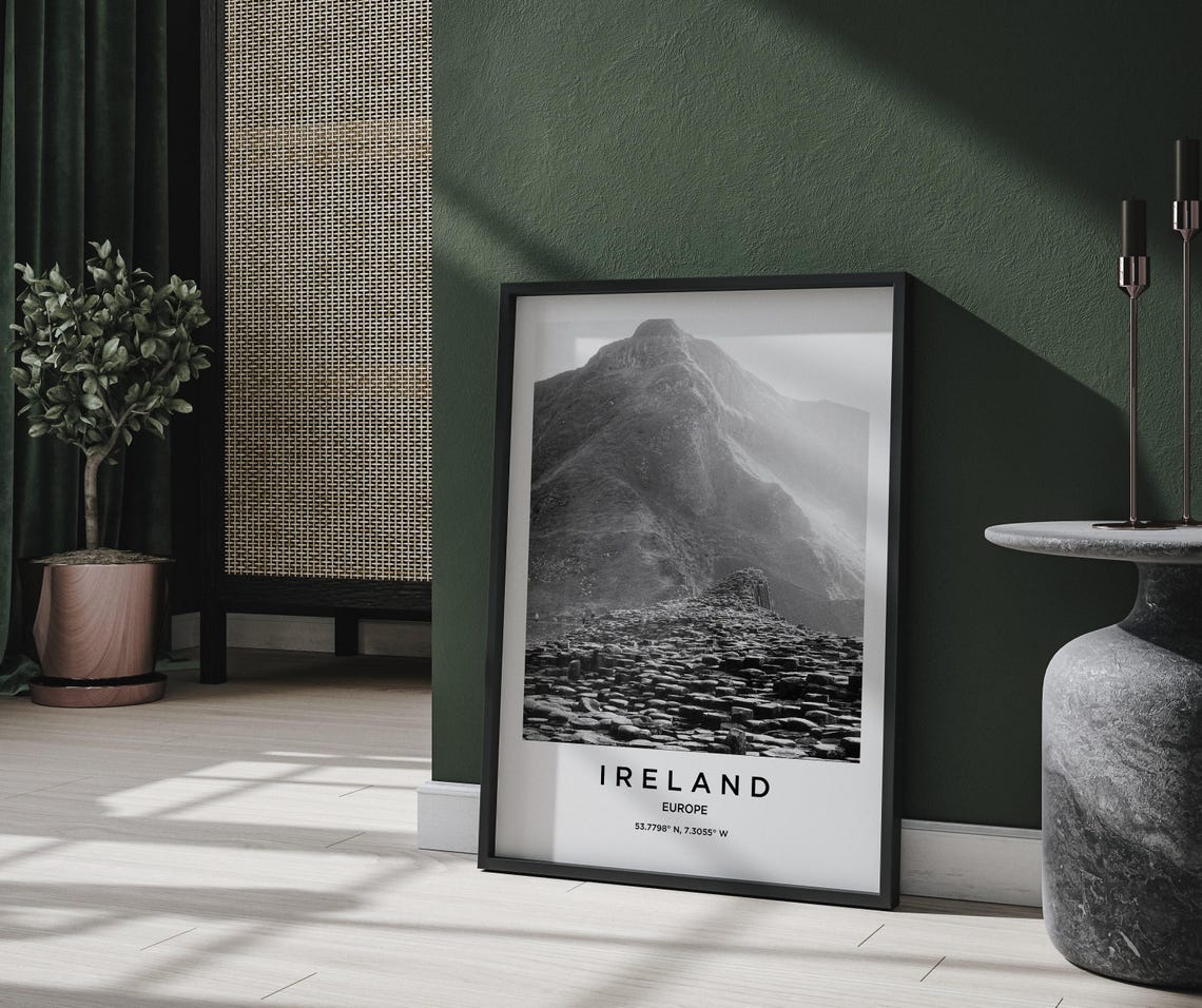 Ireland Art Ireland Print Ireland Poster Ireland Art Ireland Photo Ireland Map Ireland Painting Ireland Travel - Image 2