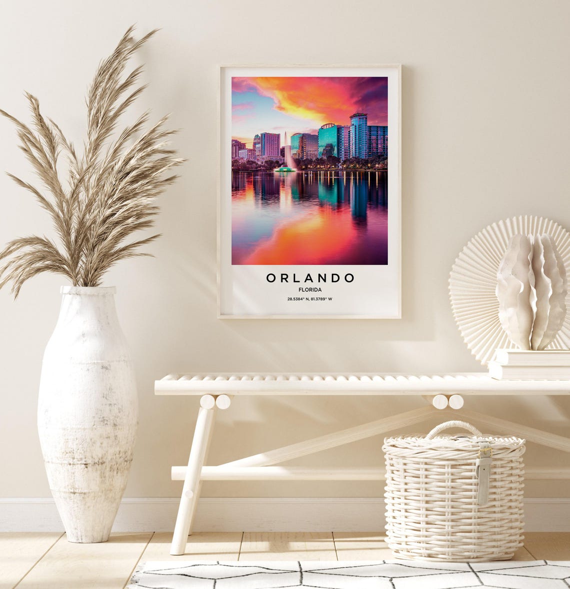 Orlando Art Orlando Print Orlando Poster Orlando Art Orlando Photo Orlando Map Orlando Painting Orlando Travel - Image 3