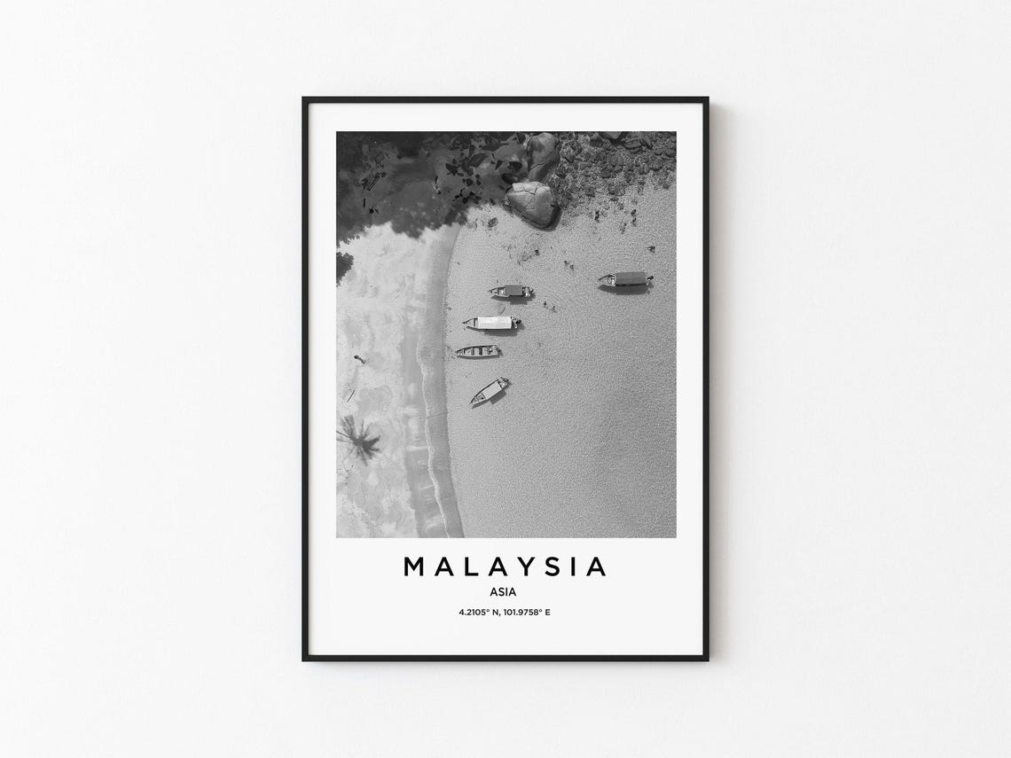 Malaysia Travel Poster