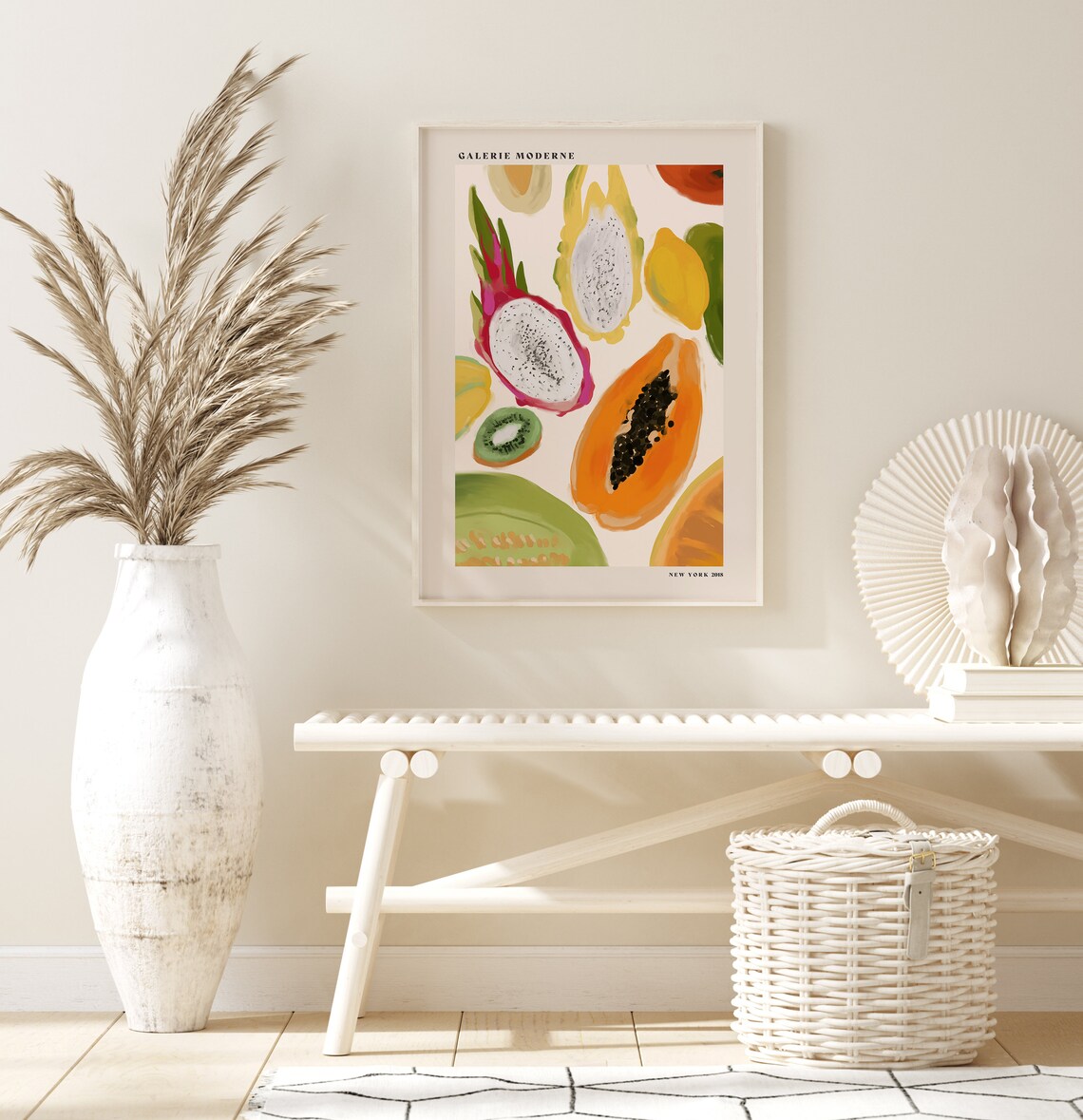 Fruit Kitchen Art Print Food Poster Modern Kitchen Wall Decor Kitchen Wall Art Fruit Kitchen Poster Fruit Kitchen Print - Image 3