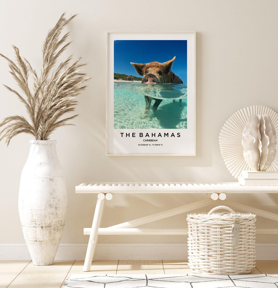 Bahamas Art Bahamas Print Bahamas Poster Bahamas Art Bahamas Photo Bahamas Map Bahamas Painting Bahamas Travel - Image 3