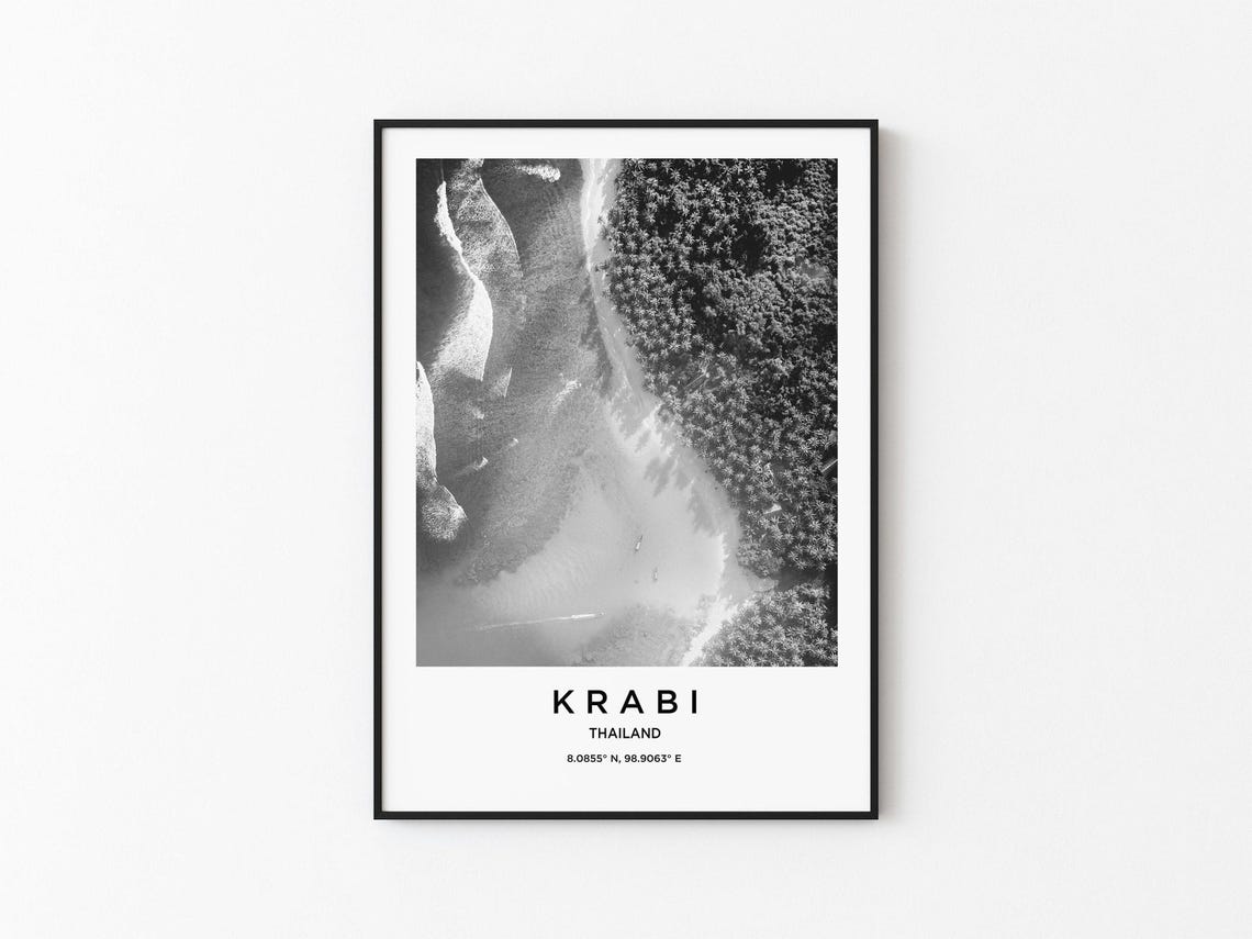 Krabi Travel Poster