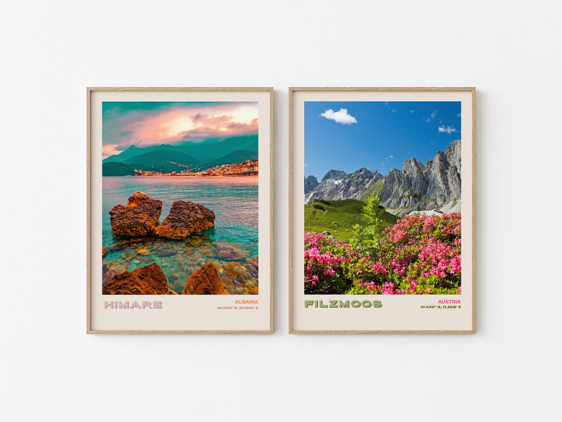 Himare Travel Poster Himare Print Himare Photo Print Himare Wall Decor Himare Travel Art Himare Himare Picture Himare 5 - Image 2