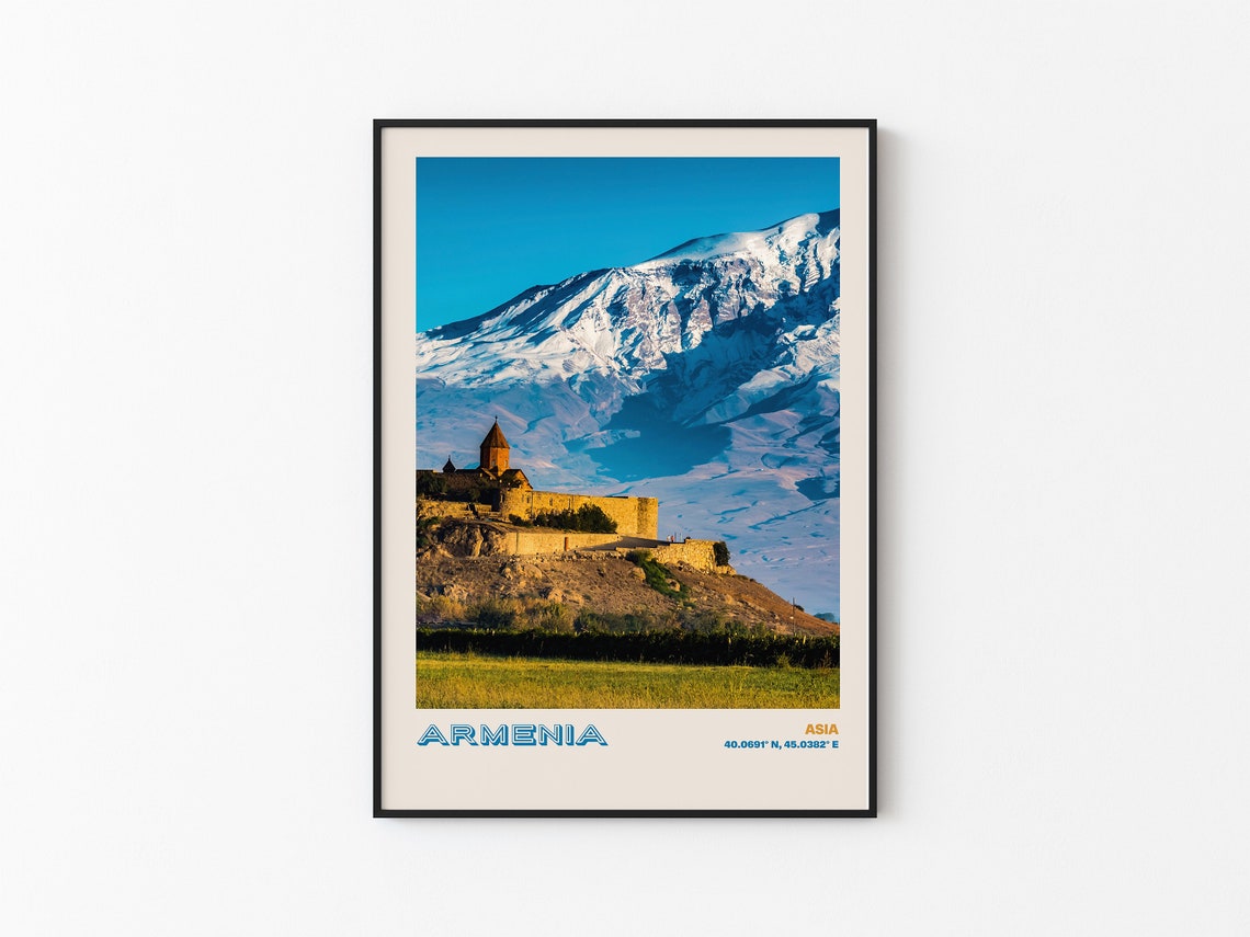 Armenia Travel Poster Armenia Print Armenia Photo Print Armenia Wall Decor Armenia Travel Art Armenia Armenia Picture Armenia 4 - Image 3