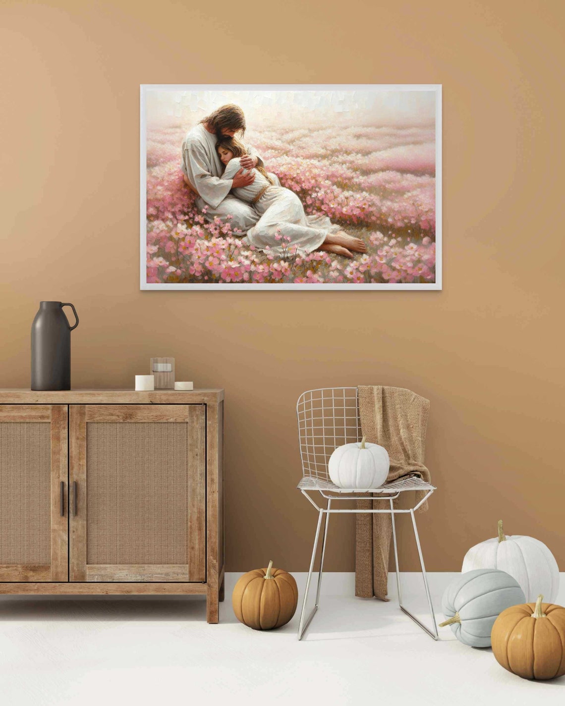 A Safe Place Christian Art Jesus Hugging Woman Jesus Portrait Lds Art Bible Art Bible Parable Jesus And Girl Art Christian - Image 5