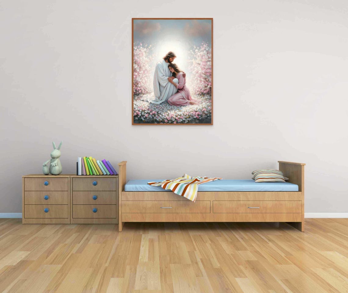 Your Love Christian Painting Jesus And Girl Art Jesus Art Lds Art Bible Christian Art For Women Jesus Picture Jesus Jpg - Image 2