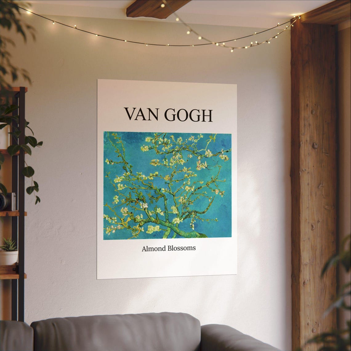 Vincent van Gogh Almond Blossom Branches Springtime Museum Poster - Image 3