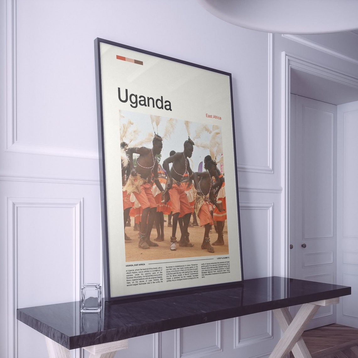 Uganda East Africa Traditional Dance Cultural Heritage Poster - Image 2