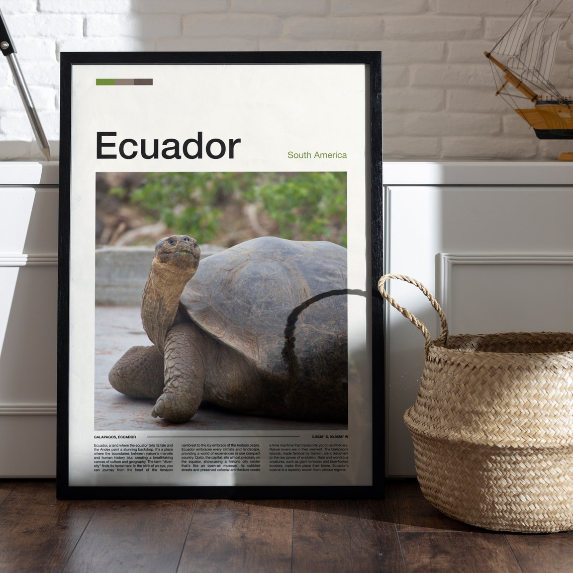 Ecuador Print Ecuador Poster Ecuador Wall Art Ecuador Art Print Ecuador Photo Ecuador Gifts Travel Poster Traveler Gifts - Image 5