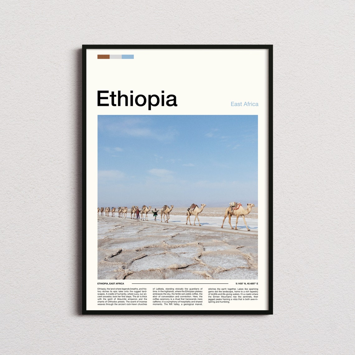 Ethiopia Print Ethiopia Poster Ethiopia Wall Art Ethiopia Art Print Ethiopia Photo Travel Poster Traveler Christmas Gift