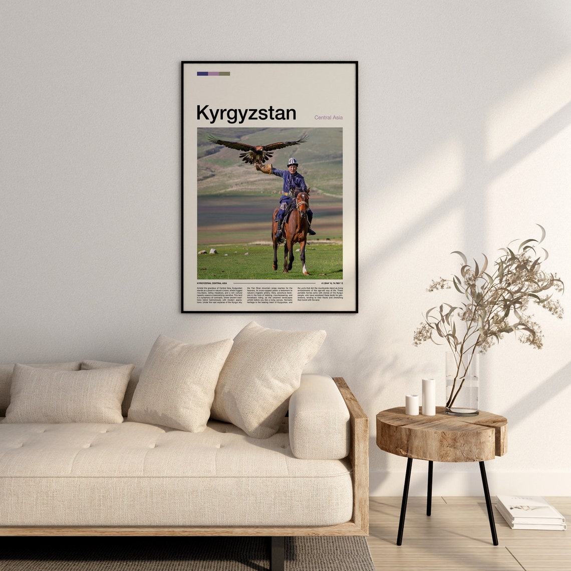 Kyrgyzstan Print Kyrgyzstan Poster Kyrgyzstan Wall Art Kyrgyzstan Art Print Kyrgyzstan Photo Kyrgyzstan Gifts - Image 2