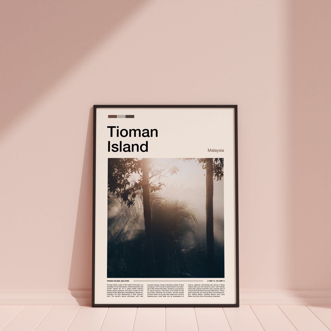 Tioman Island Print Tioman Island Poster Tioman Island Wall Art Malaysia Art Print Tioman Island Photo Tioman Island Gifts - Image 4