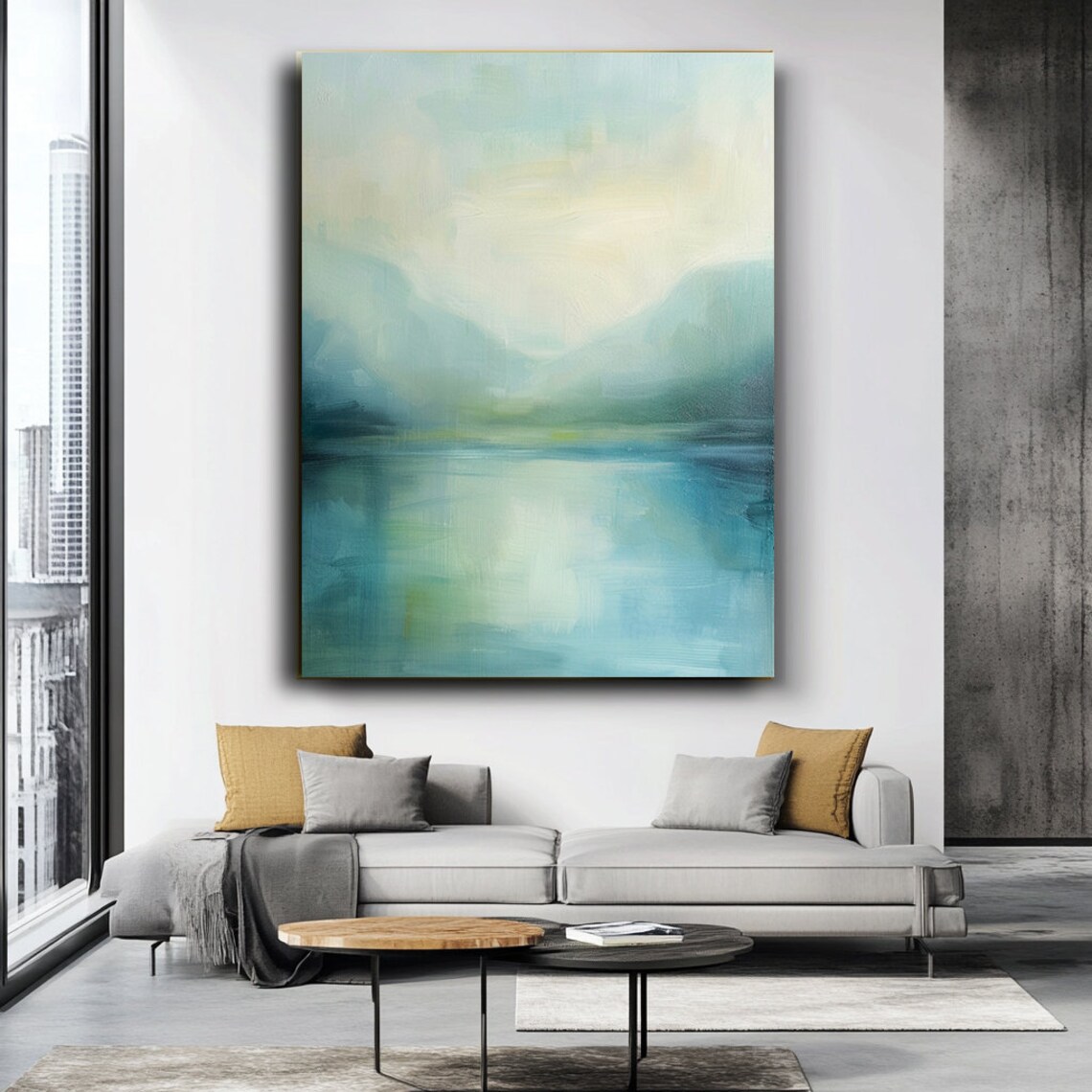 Mark Rothko-Inspired Modern Abstract Wall Art Print - Image 3