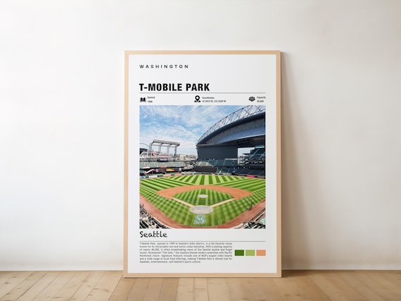 T-Mobile Park Baseball Lovers Art Print