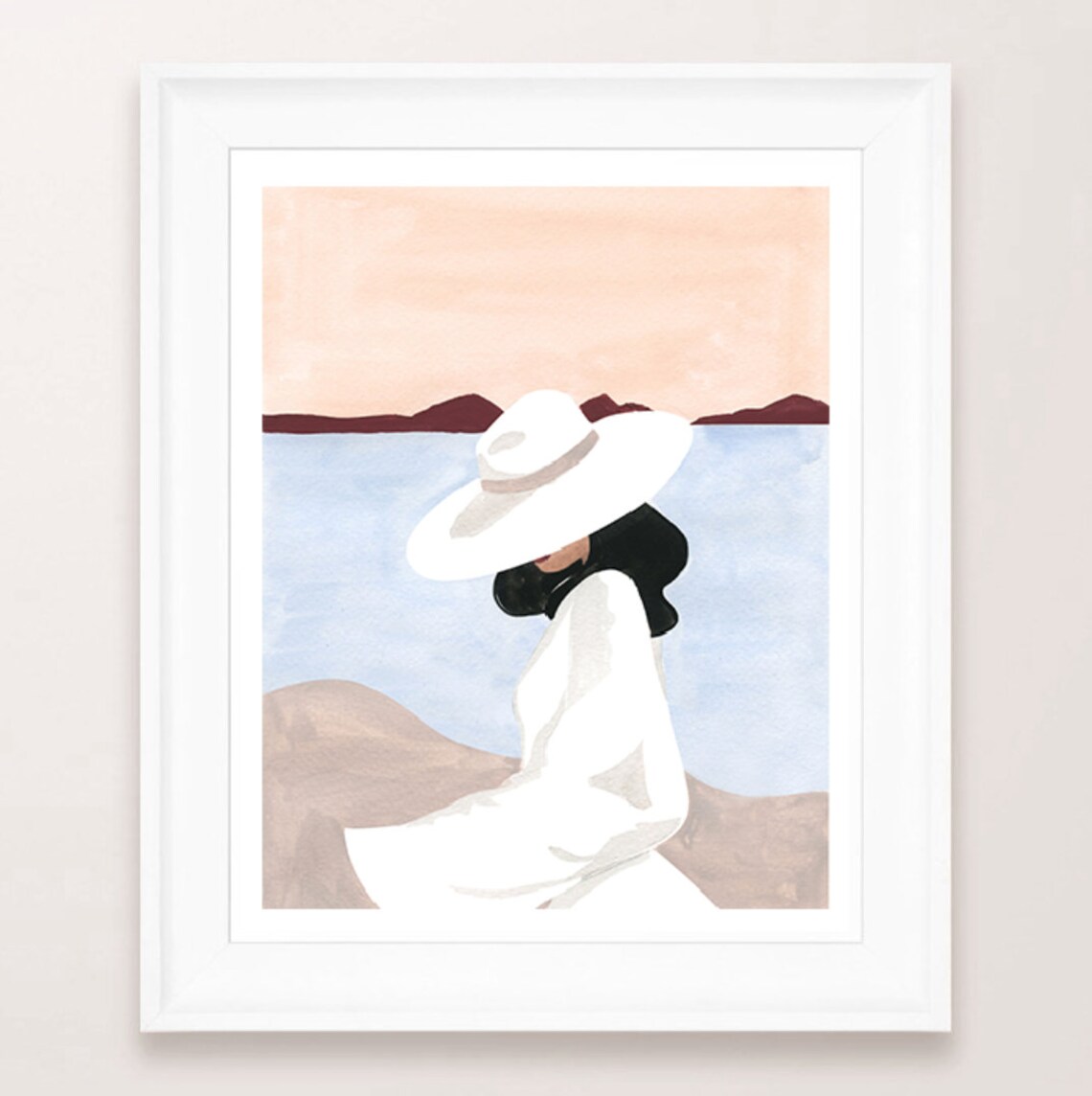 Sunset Dreamer Art Print, Sabina Fenn Illustration - Image 4