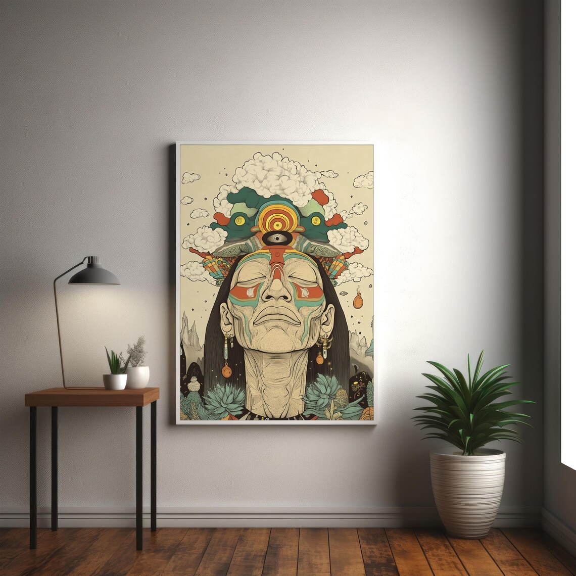 Ayahuasca Shaman Psychedelic Art Print - Image 3
