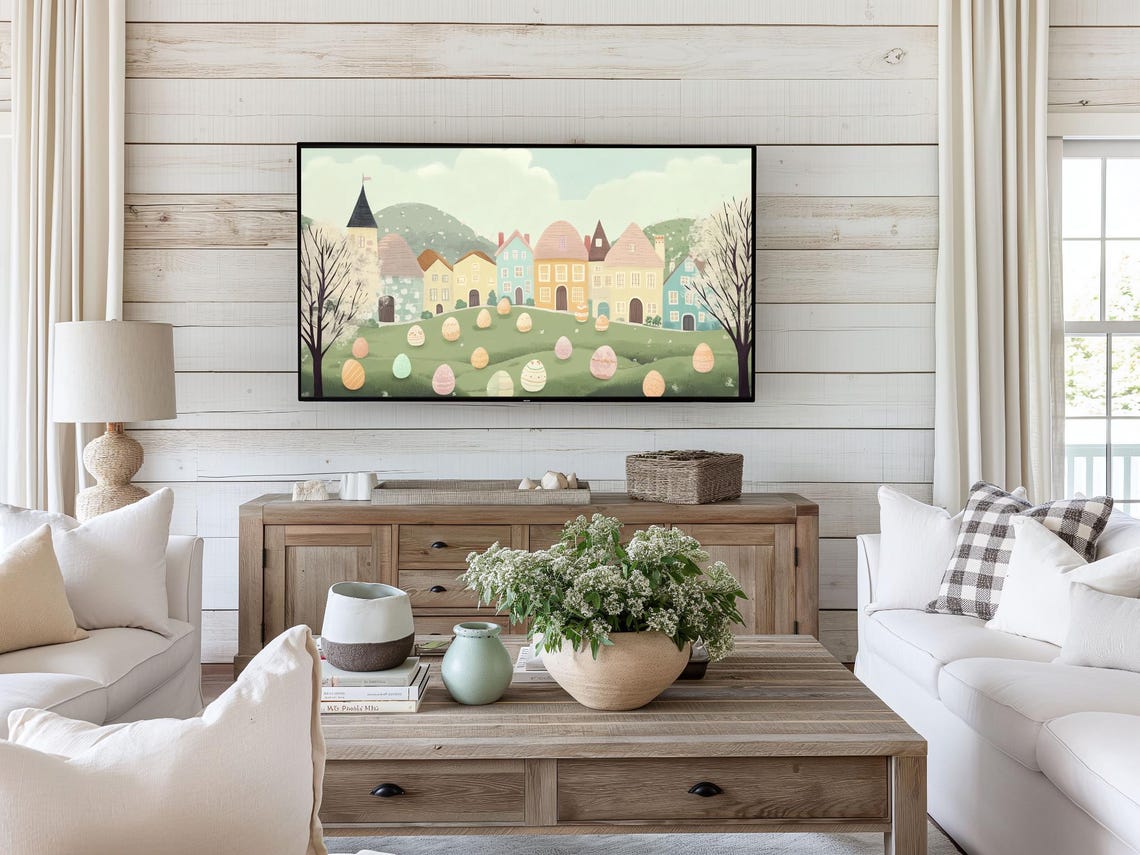 Easter Village, Easter Egg Decor - Image 3