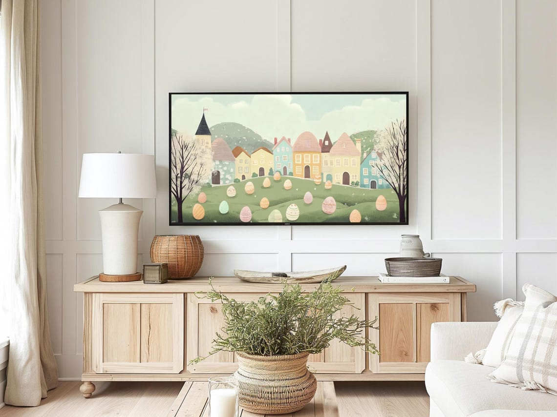 Easter Village, Easter Egg Decor - Image 4