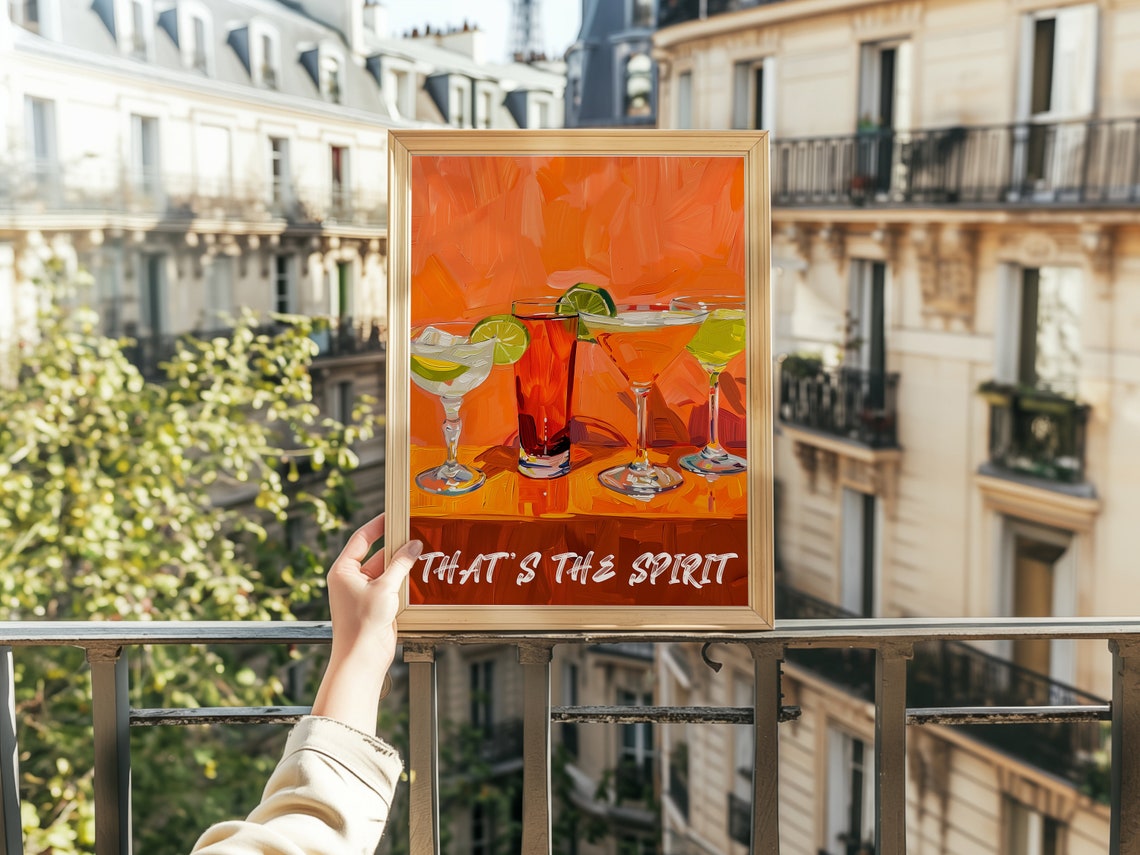 Vintage Liquor Poster, Funny Retro Bar Art - Image 2