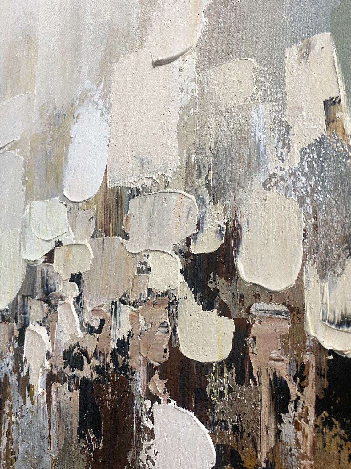 Abstract Acrylic Painting, Modern Living Room Wall Art Print - Image 5
