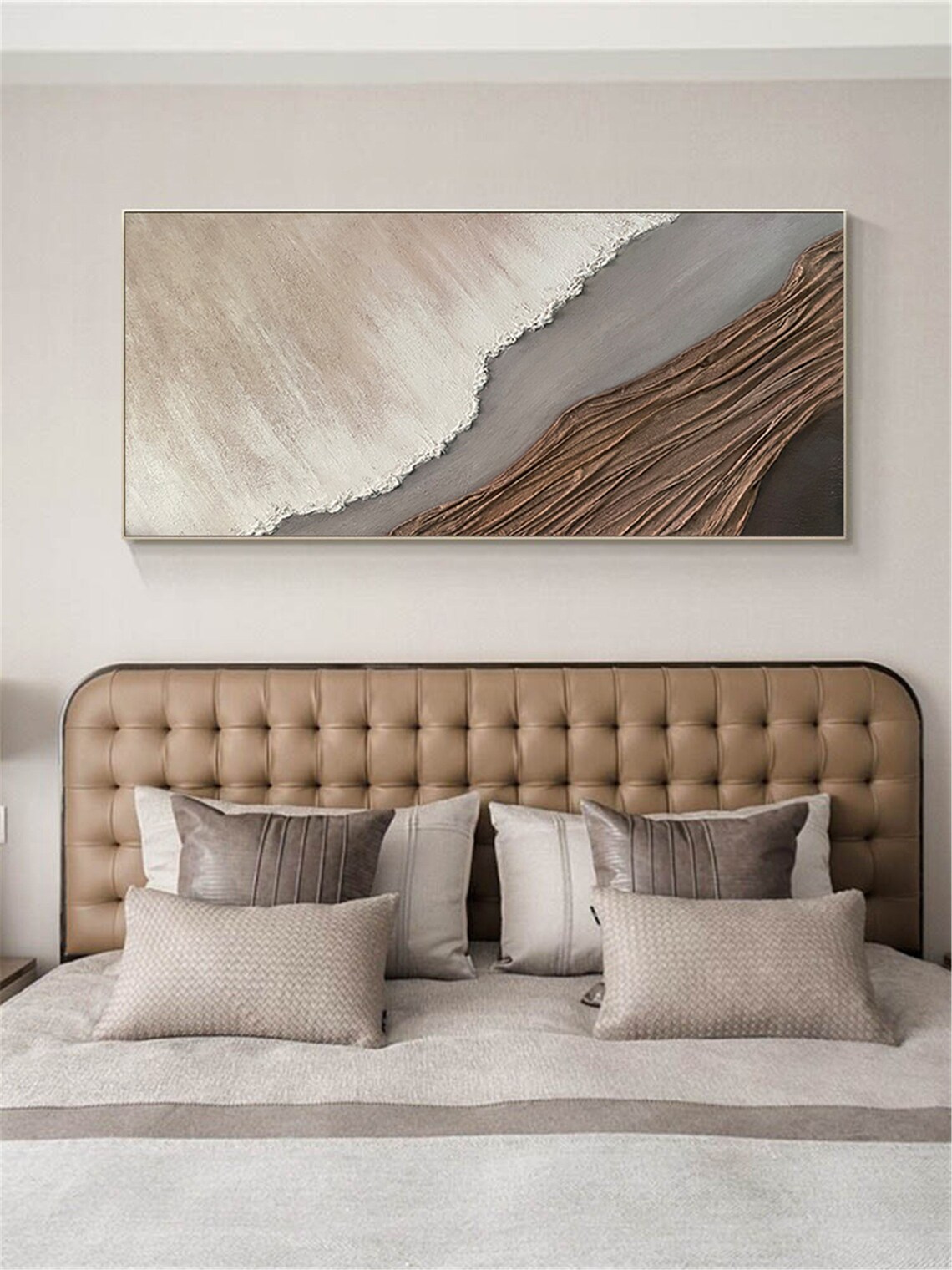 Singerpainting 3D Textured Abstract Acrylic Art Print - Image 4