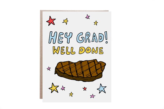 Funny Graduation Card, Well Done