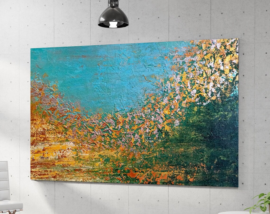 Abstract Painting Art Print, Extra Large Home Decor