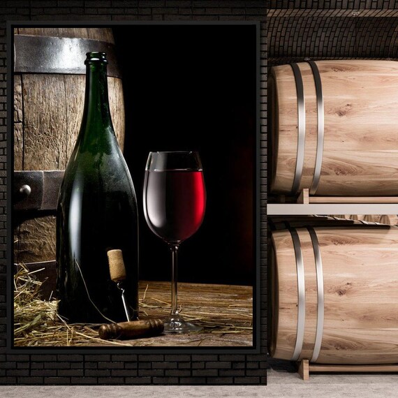 Wine Tasting - Food & Drink Art Print