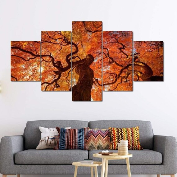 Tree Canopy, Nature Landscape Art Print