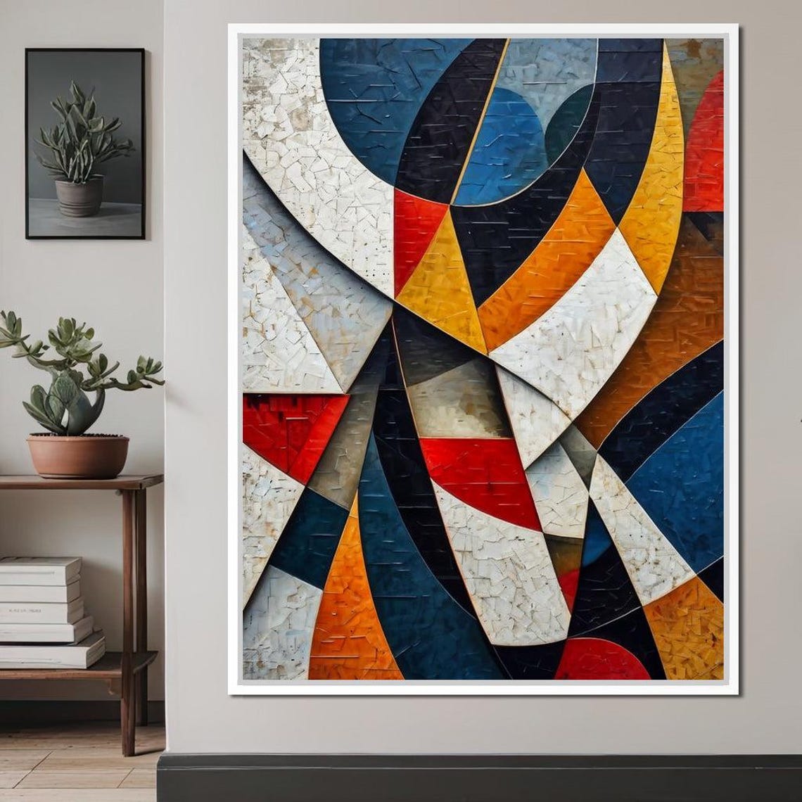 Colorful Modern Abstract Art Print - Image 3