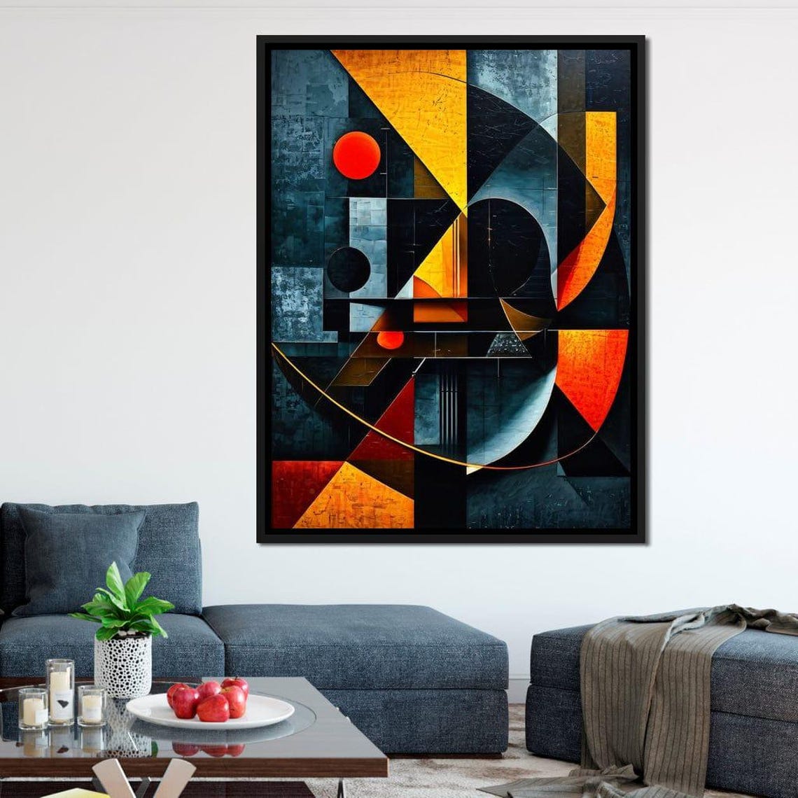 Colorful Modern Abstract Art - Image 3
