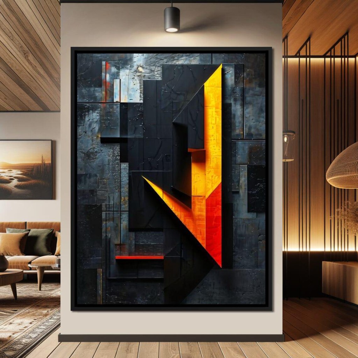Colorful Modern Art 040, Abstract Modern - Image 4