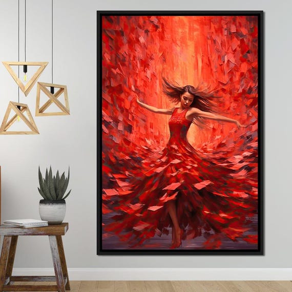 Elegant Dance Art Print, Ballet Decor