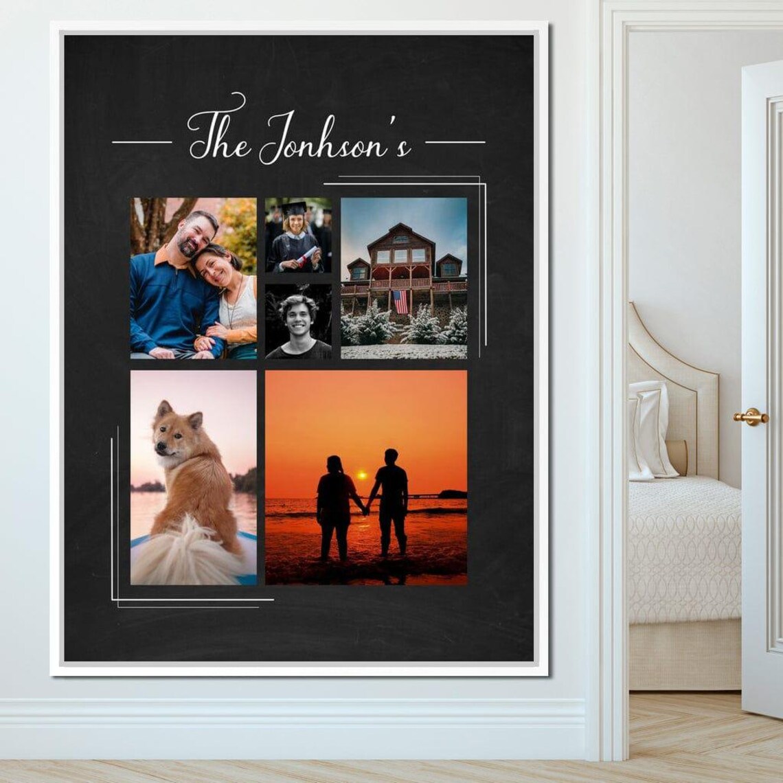 Six Family Pictures, Minimalist Art Print - Image 2