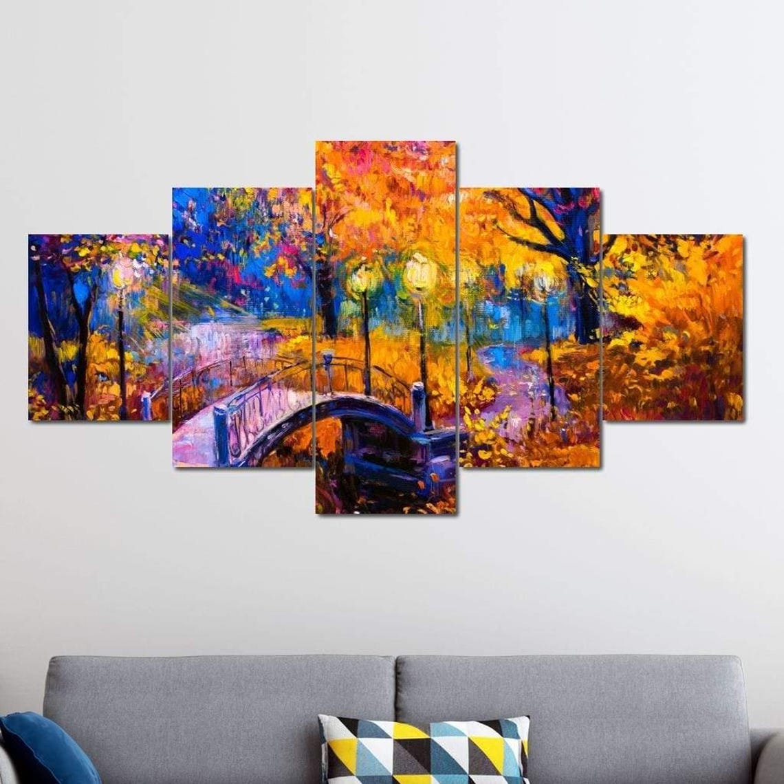 Autumn Pastel Seasonal Art Print - Image 3