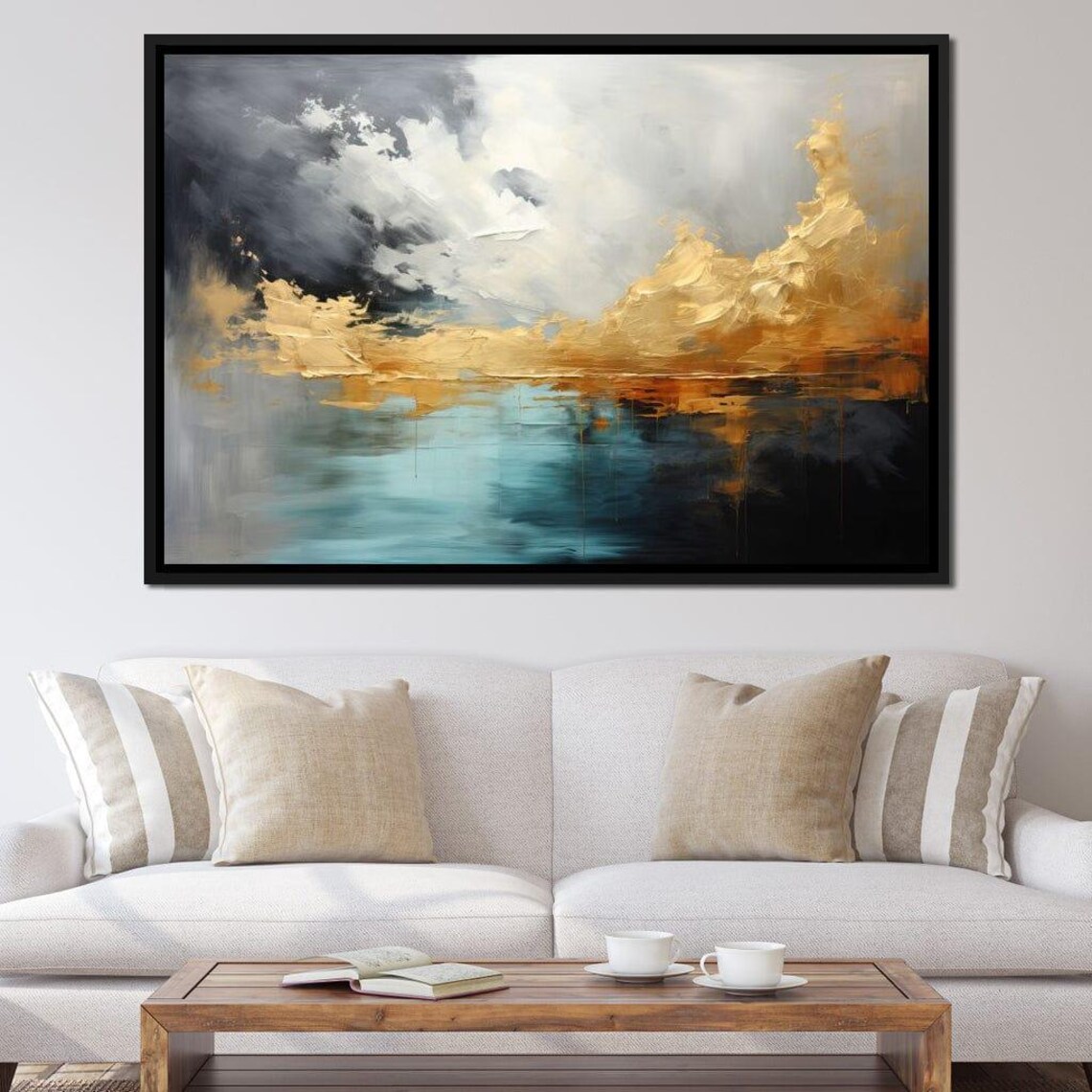 Modern Abstract Wall Art Print, Stylish Decor Piece - Image 2
