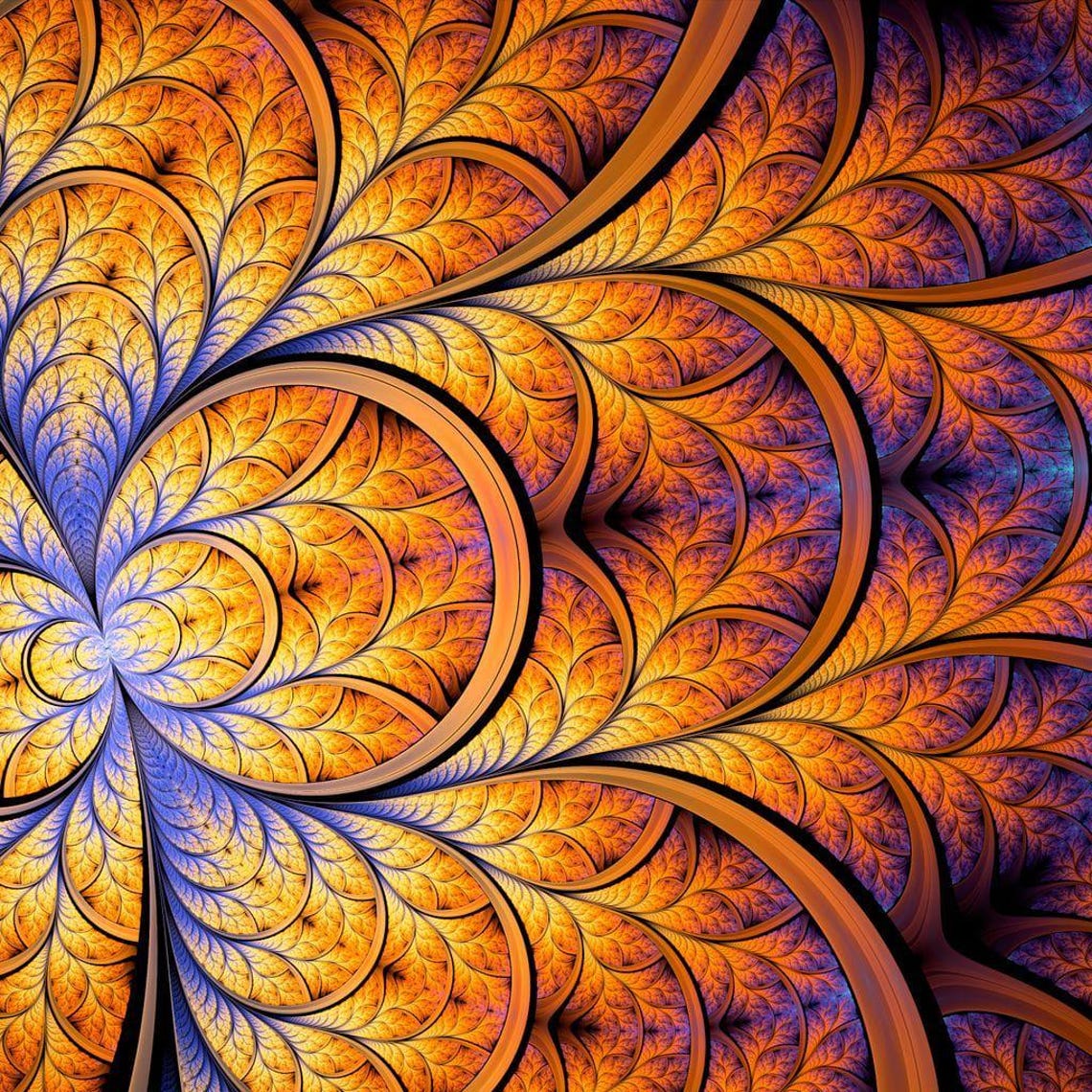 Fractal Phoenix - Abstract Art Print - Image 2