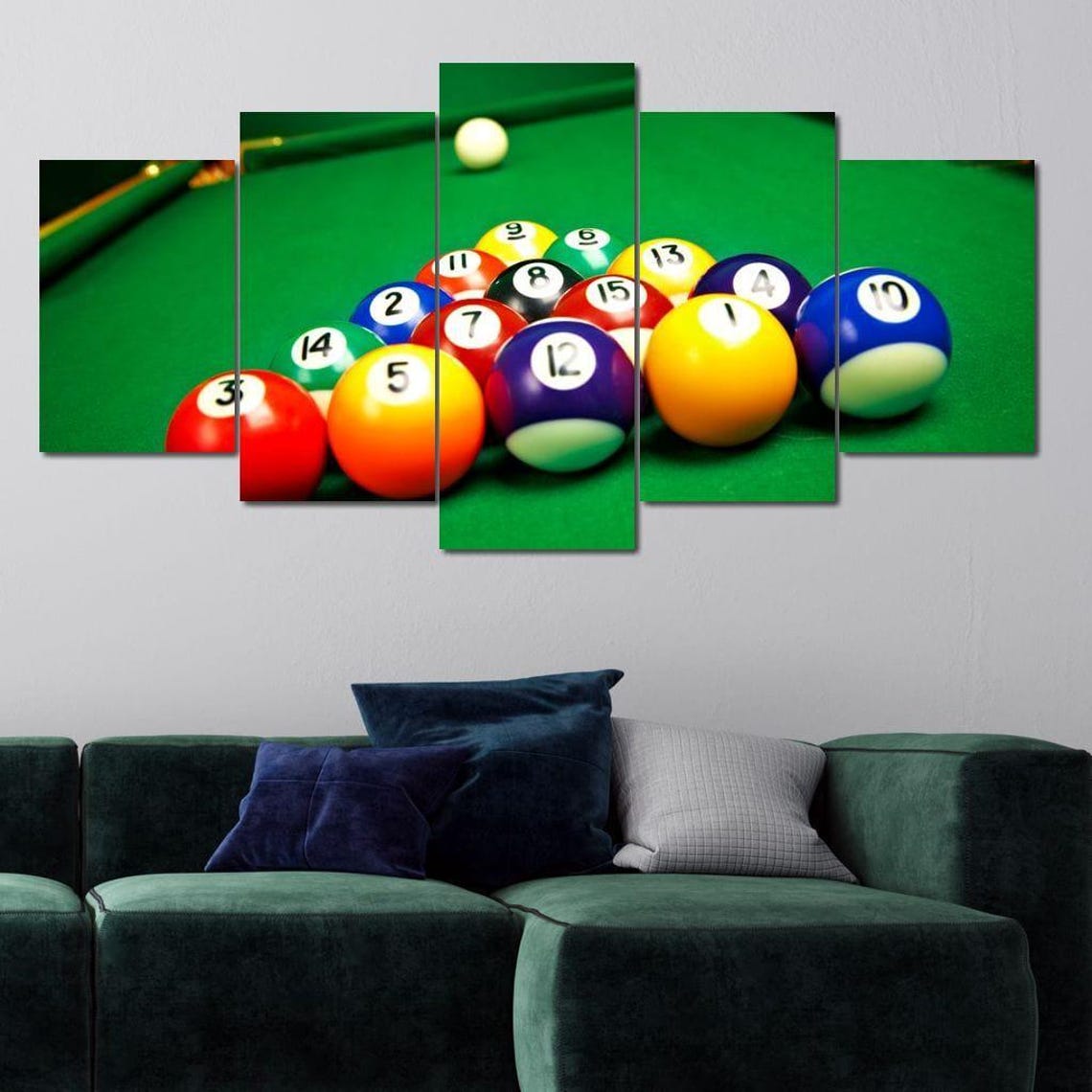 Billiard Balls - Classic Pool Art Print