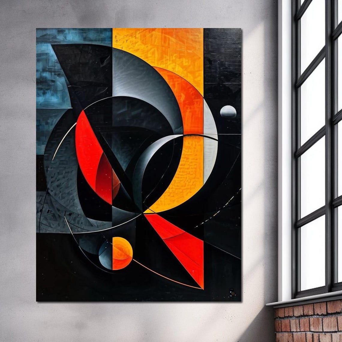 Colorful Modern Abstract 047 - Image 3